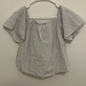 XS STRIPED TOP FROM EXPRESS